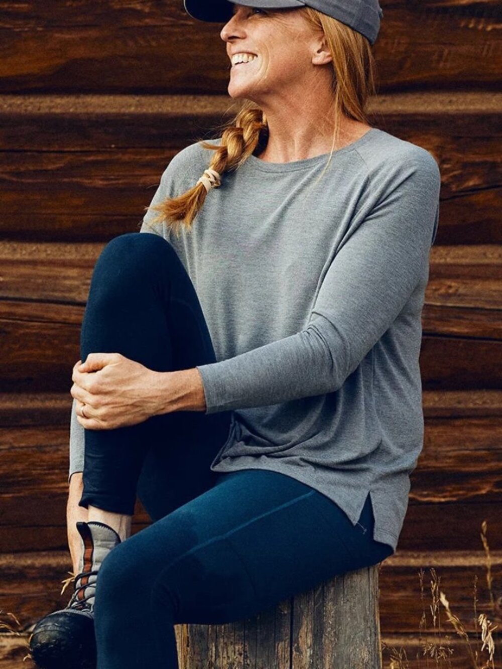 Free Fly Women's Bamboo Everyday Flex Long Sleeve T-Shirt Gray Size M